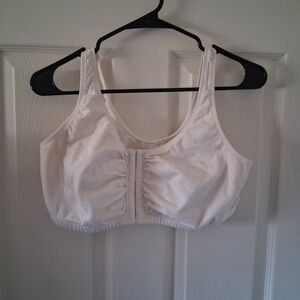 Fruit of the Loom White Cotton Bra Top